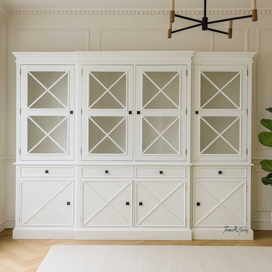 Somerset 4 Door Display Wall Unit
