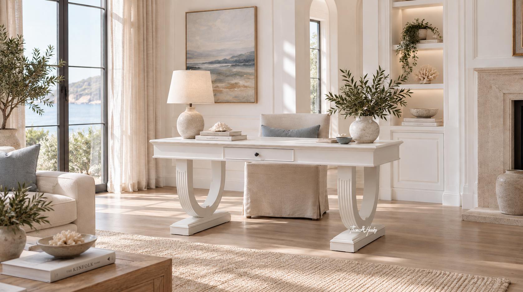 Stonefield Writing Desk 160cm Stonefield Writing Desk 160cm